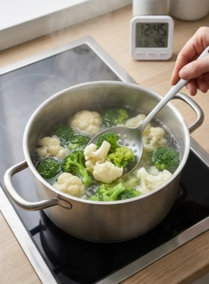 Cook the Vegetables