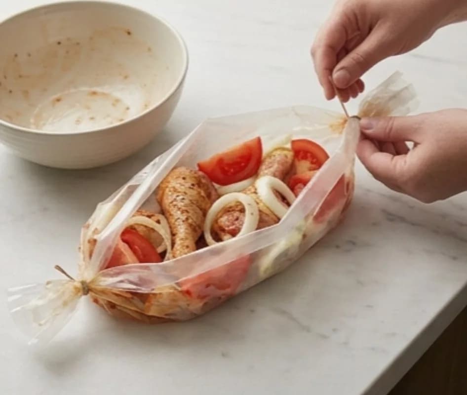 Place Everything in the Roasting Bag