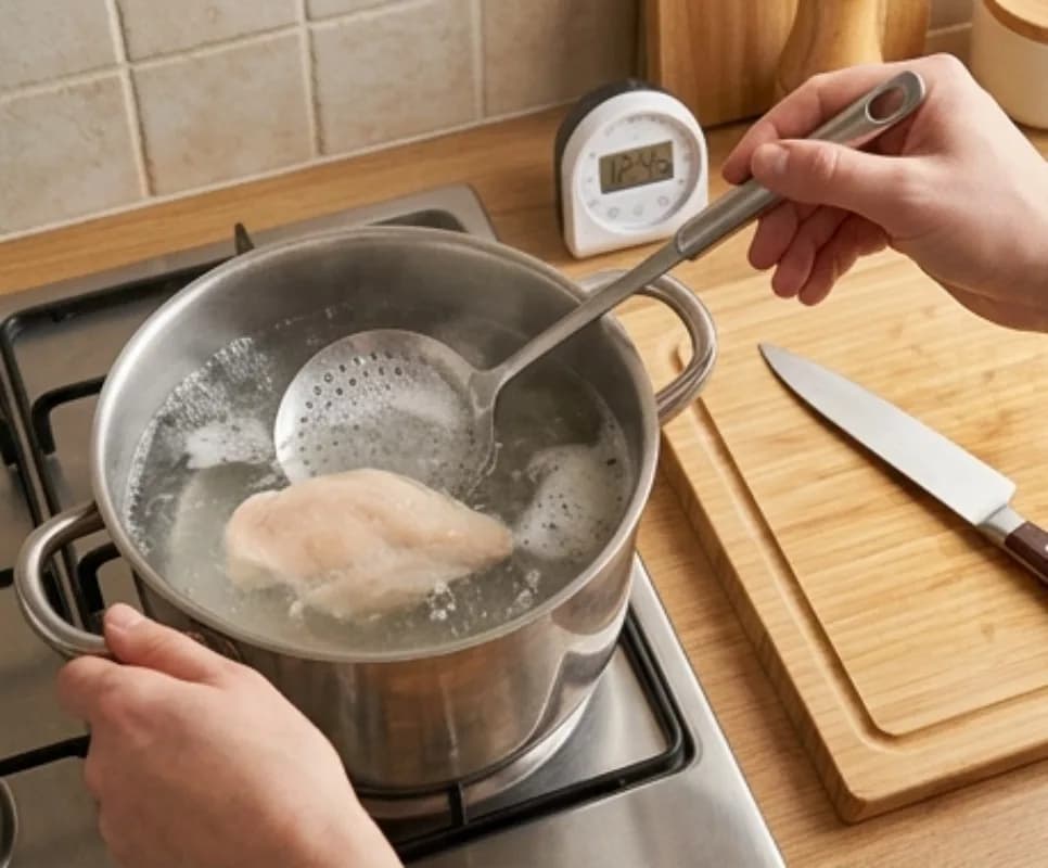 Boil the Chicken Breast