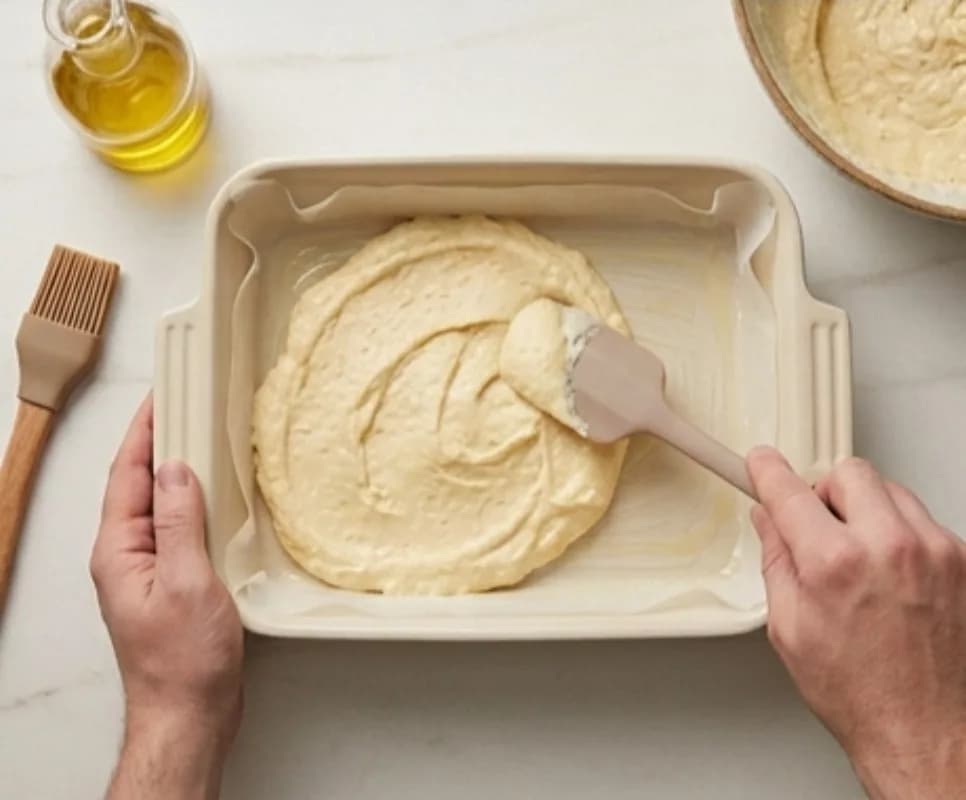 Grease the Baking Dish