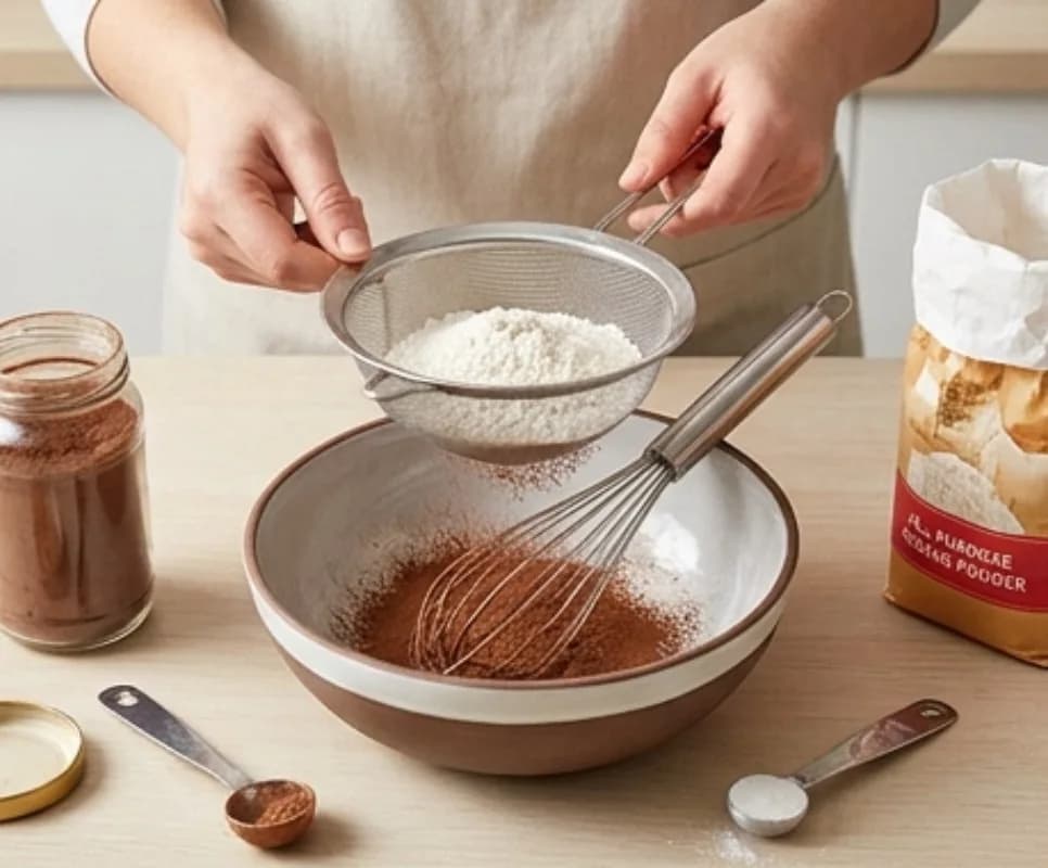 Combine dry ingredients