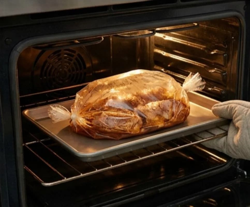 Bake in the oven