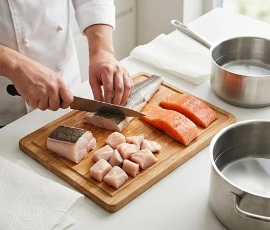 Prepare the fish