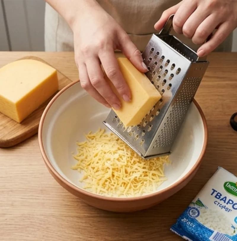 Grate Cheese and Cottage Cheese