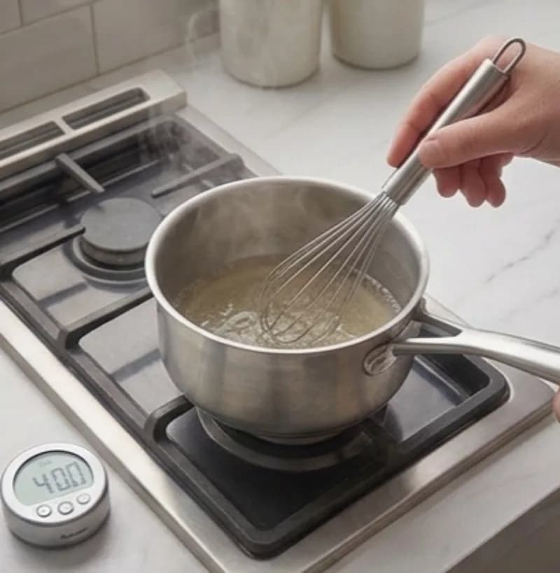 Dissolve the Gelatin