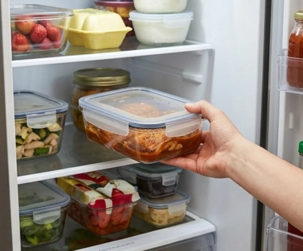 Marinate in the refrigerator