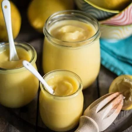 Желе сливочно-лимонно-карамельное.