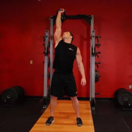 «Мельница» с одной гирей