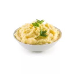 Картофельное пюре с молоком и маслом, приготовленное