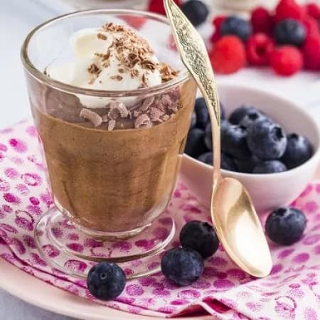 Желе сливочно-шоколадное