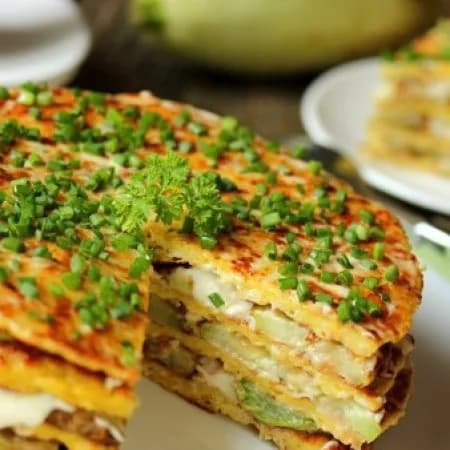 Кабачковый торт