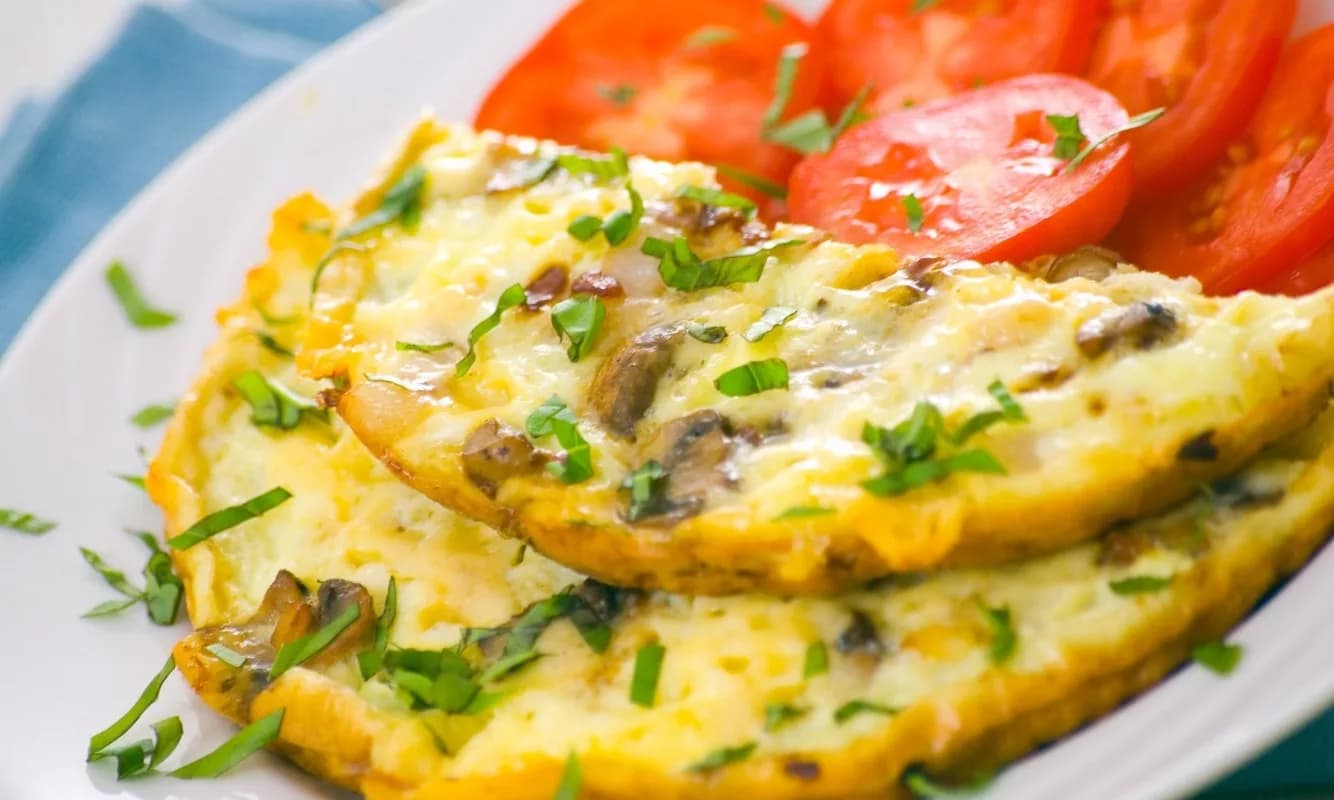 Omelet with Mushrooms