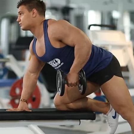 Dumbbell Incline Row