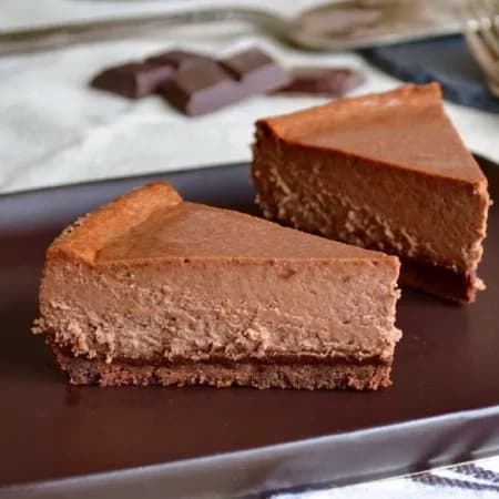 Шоколадный чизкейк