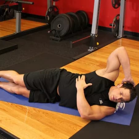 «Складной нож» в положении на боку