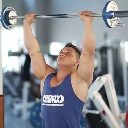 Армейский жим стоя