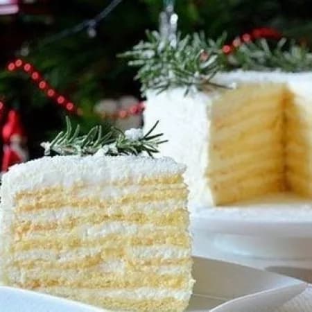 Кокосовый торт