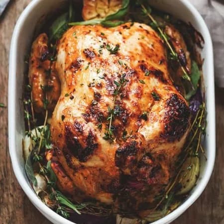 Baked chicken