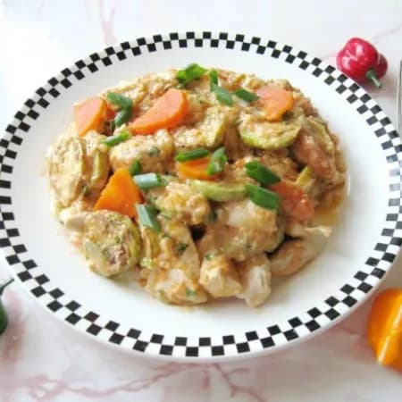 Куриная грудка с гарниром