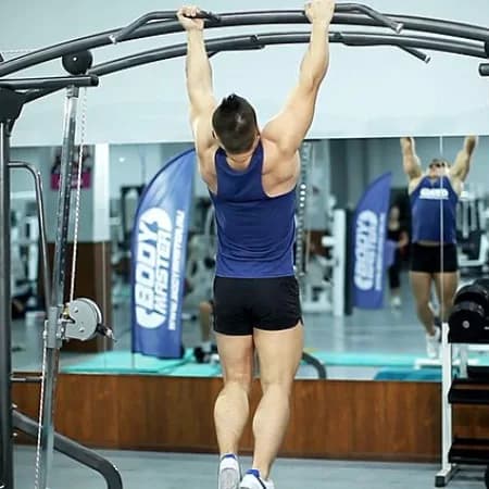 Mixed Grip Pullups