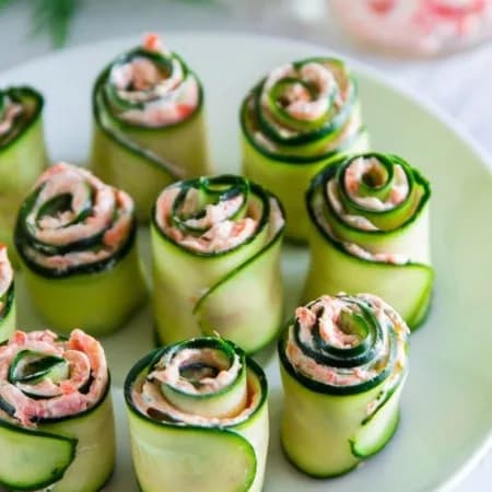 Роллы из огурца