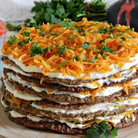 Печеночный пирог