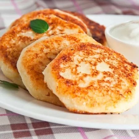 Сырные творожники