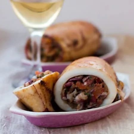 Фаршированные кальмары