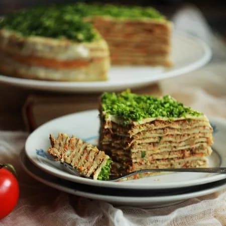 Мясной торт "на закуску"