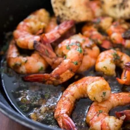 Жареные креветки