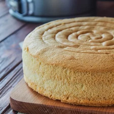 Fast biscuit in the microwave