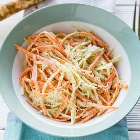 Салат с капустой и морковью