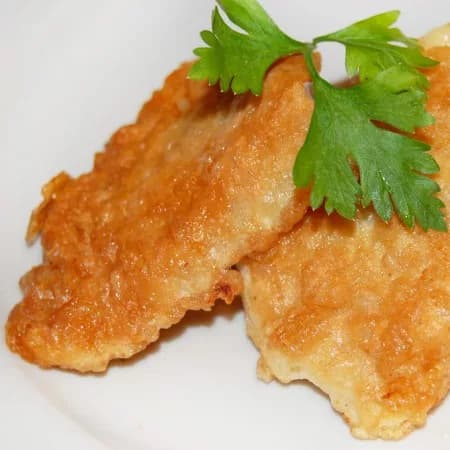 Tilapia fillet in egg