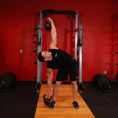 «Мельница» с двумя гирями