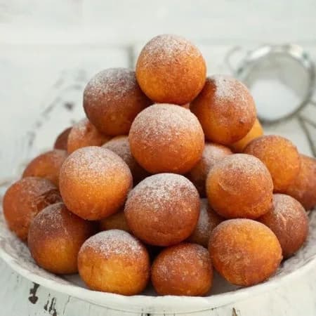 Пончики творожные