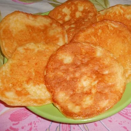 Оладушки сырные