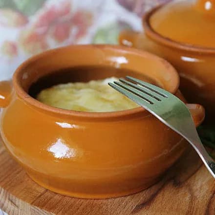 Цветная капуста в горшочке