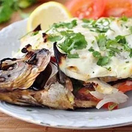 Караси под майонезом